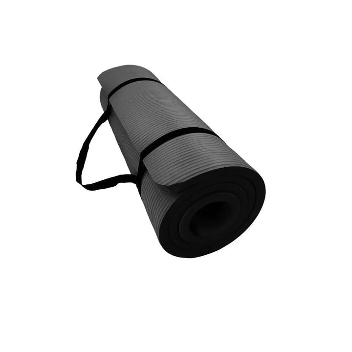 Hollevo™ Dikke antislip yogamat met draagband voor thuis en de sportschool