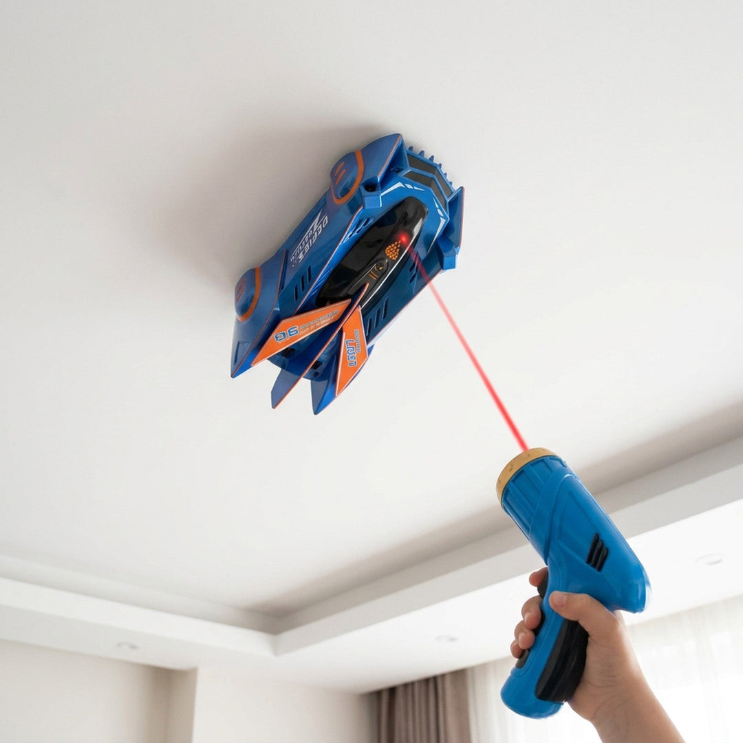 Hollevo™ Muurklimmende RC-auto met laserbesturing en USB-oplaadbaar