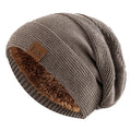 Hollevo™ Zachte gebreide wintermuts met warme fleecevoering