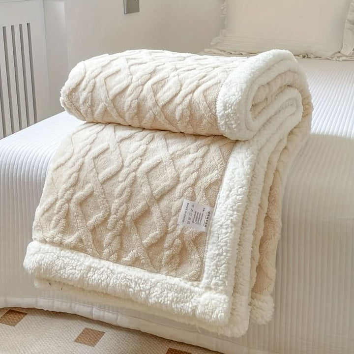 Zacht comfort deken voor bed, bank, en reizen
